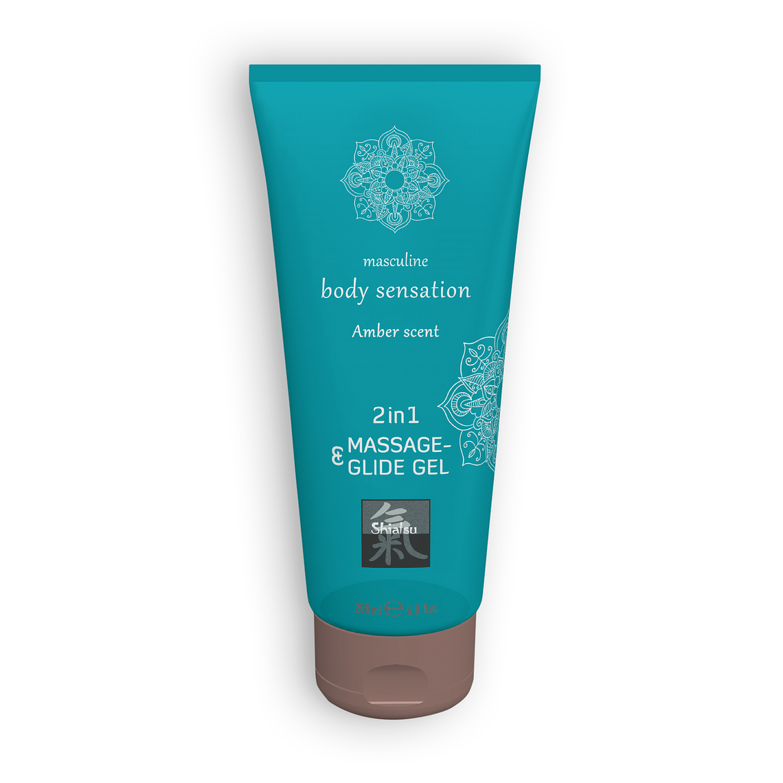 LUBRIFICANTE E GEL DE MASSAGEM 2 EM 1 ÂMBAR SHIATSU™ 200ML 1