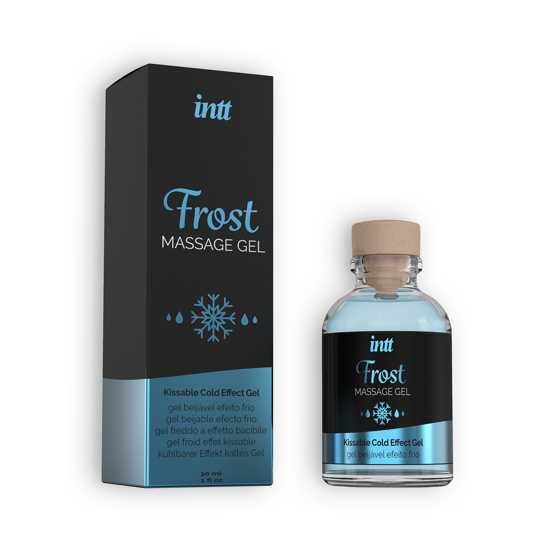 GEL DE MASSAGEM COM EFEITO FROST INTT 30ML 2