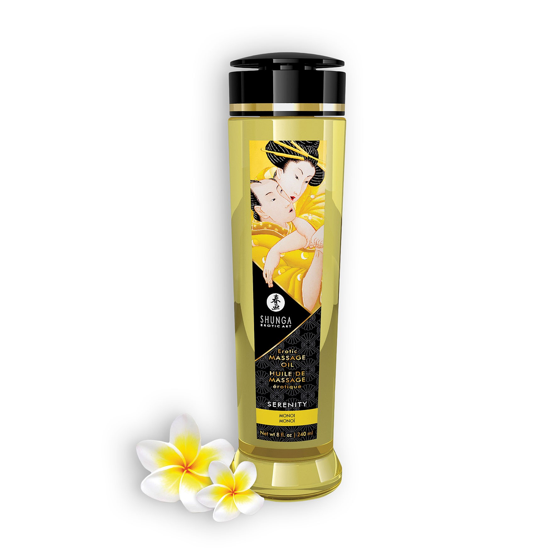 ÓLEO DE MASSAGEM SHUNGA SERENITY MONOÏ 240ML 1