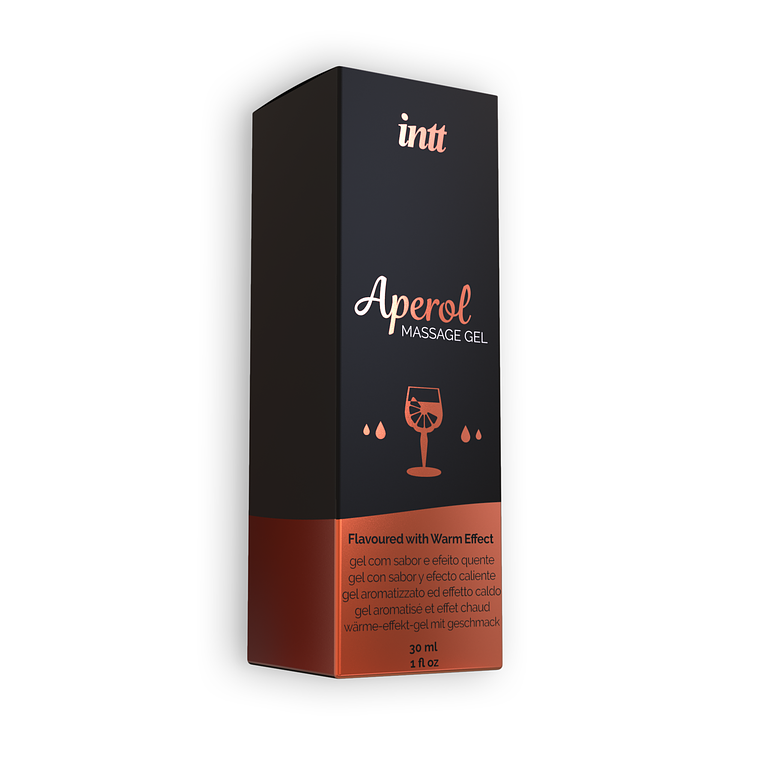 GEL DE MASSAGEM COM SABOR A APEROL INTT 30ML 3