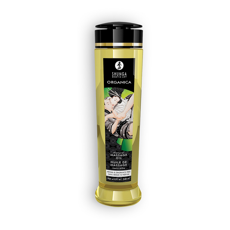 ÓLEO DE MASSAGEM SHUNGA ORGANICA NATURAL 240ML 1