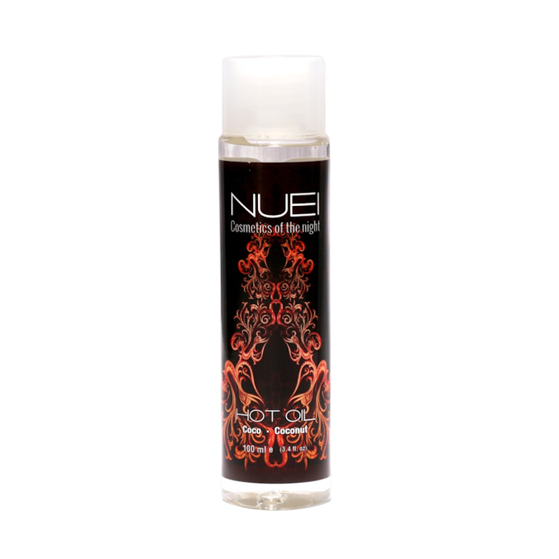 ÓLEO DE MASSAGEM COM EFEITO CALOR COCO HOT OIL NUEI 100ML 2