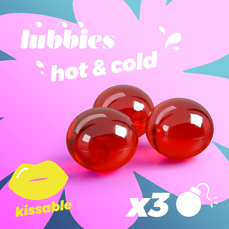 LUBBIES BOLINHAS DE ÓLEO QUENTE & FRIO CRUSHIOUS 1