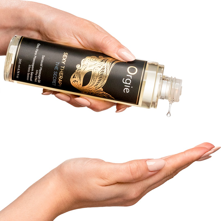 ÓLEO DE MASSAGEM SEXY THERAPY THE SECRET 200ML ORGIE 4