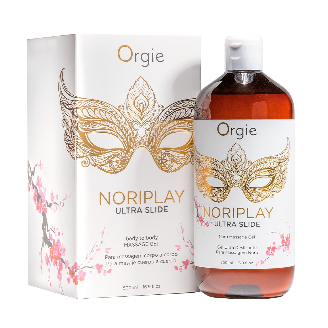 GEL DE MASSAGEM NORIPLAY ULTRA SLIDE 500ML ORGIE 6