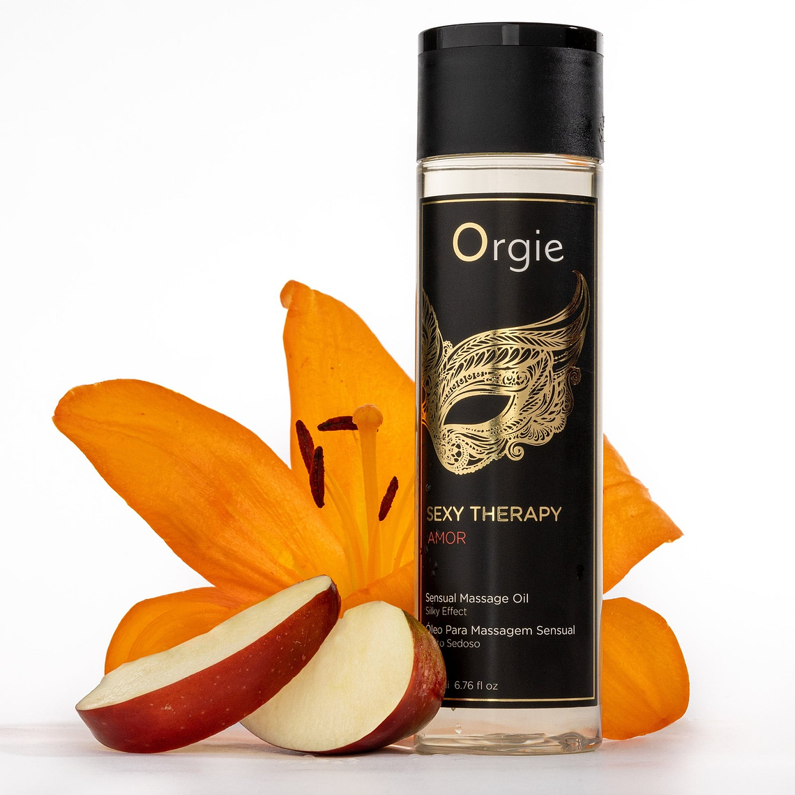 ÓLEO DE MASSAGEM SEXY THERAPY AMOR 200ML ORGIE 3