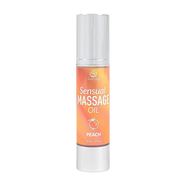 ÓLEO DE MASSAGEM AROMA PÊSSEGO 50 ML SECRET PLAY 4