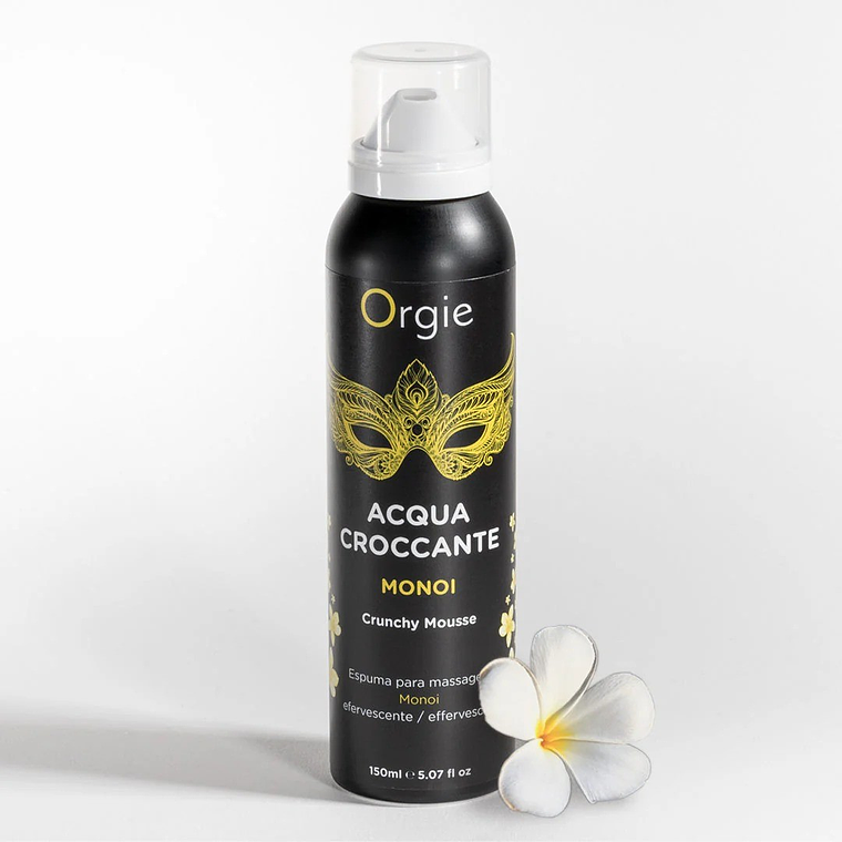 ESPUMA DE MASSAGEM CRACKELING ACQUA CROCCANTE MONÖI 150ML ORGIE 4