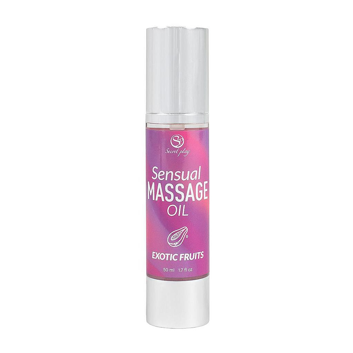 ÓLEO DE MASSAGEM AROMA FRUTAS EXÓTICAS 50 ML SECRET PLAY 4