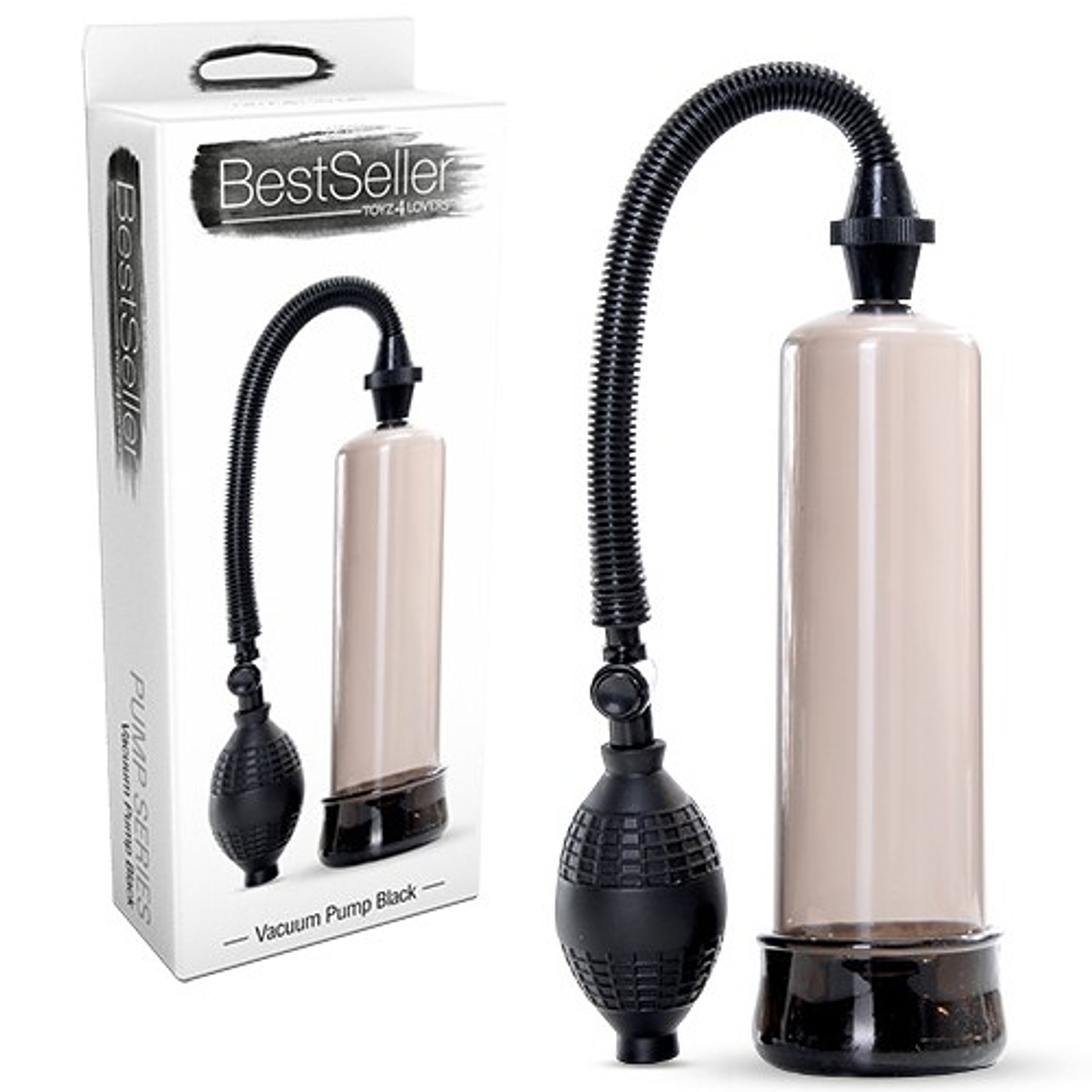 BOMBA PARA O PÉNIS BESTSELLER VACUUM PUMP PRETA 2