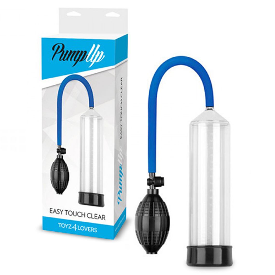 BOMBA PARA O PÉNIS EASY TOUCH TRANSPARENTE 2