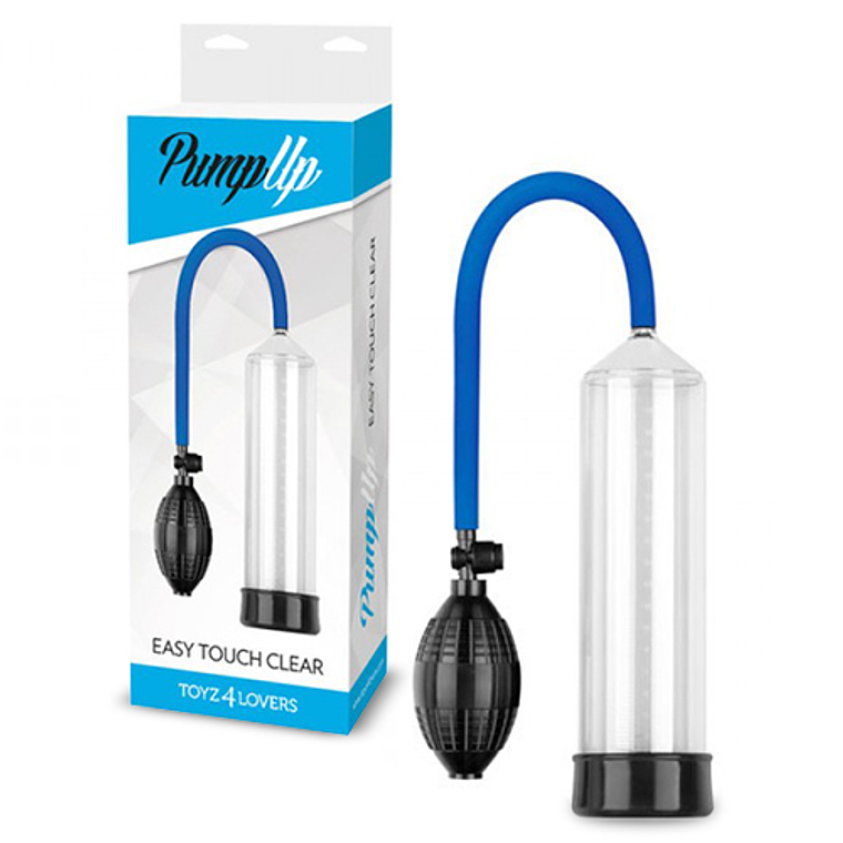 BOMBA PARA O PÉNIS EASY TOUCH TRANSPARENTE 2