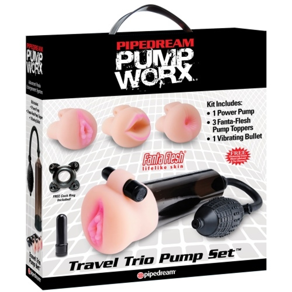 KIT TRAVEL TRIO PUMP SET PUMP WORX 1