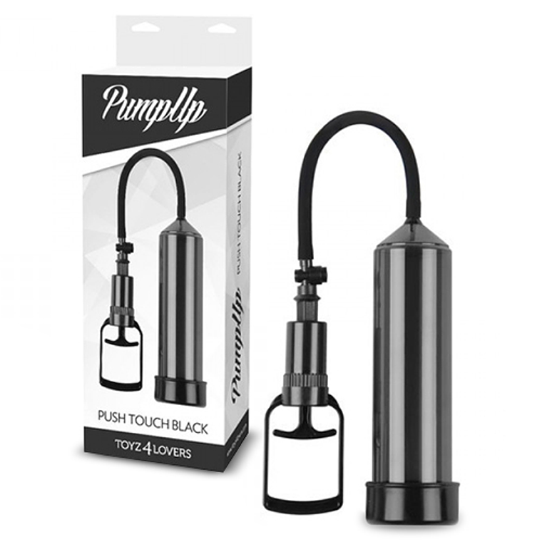 BOMBA PARA O PÉNIS PUSH TOUCH PRETA 2