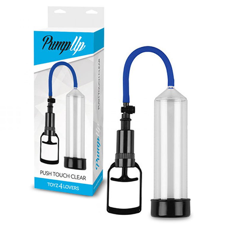 BOMBA PARA O PÉNIS PUSH TOUCH TRANSPARENTE 2