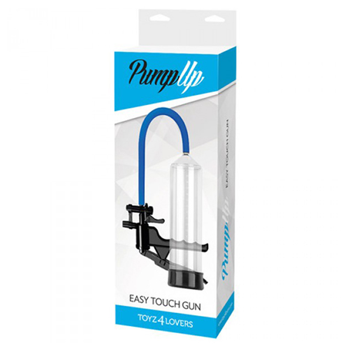 BOMBA PARA O PÉNIS COM PUNHO EASY TOUCH GUN TRANSPARENTE 3