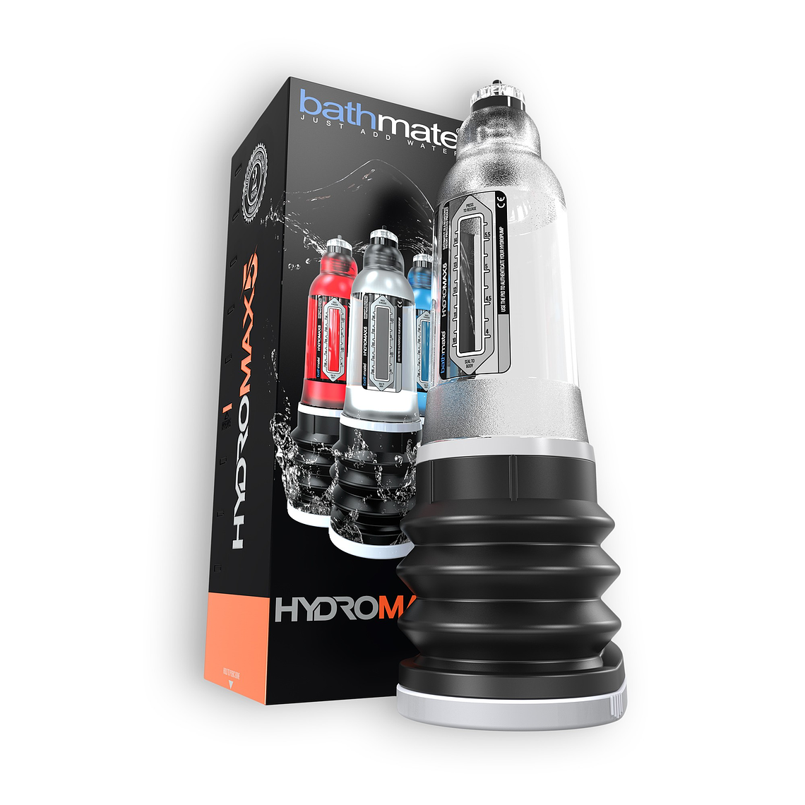 BOMBA PARA O PÉNIS BATHMATE HYDROMAX 5 TRANSPARENTE 3