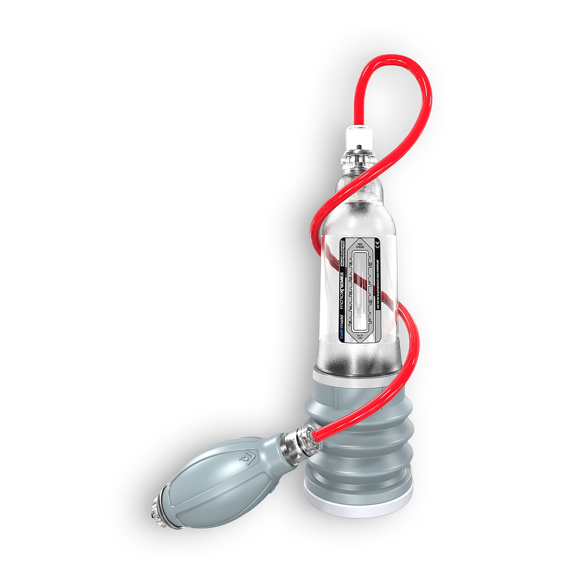 BOMBA COM ACESSÓRIOS BATHMATE HYDROXTREME 5 TRANSPARENTE 1