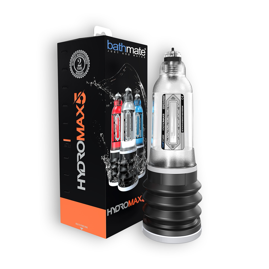 BOMBA PARA O PÉNIS BATHMATE HYDROMAX 5 TRANSPARENTE 4