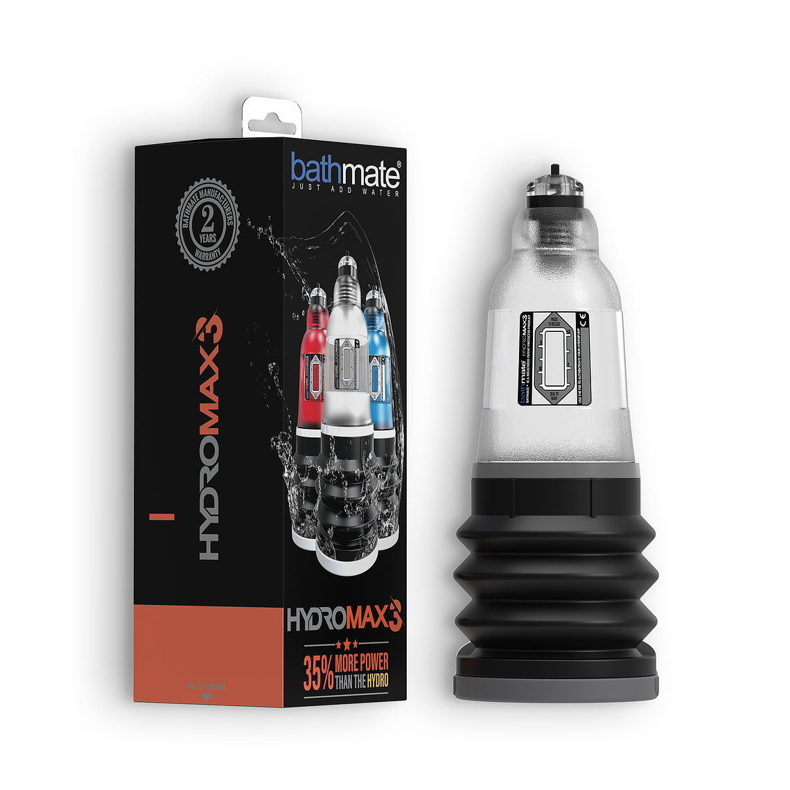 BOMBA PARA O PÉNIS BATHMATE HYDROMAX 3 TRANSPARENTE 2