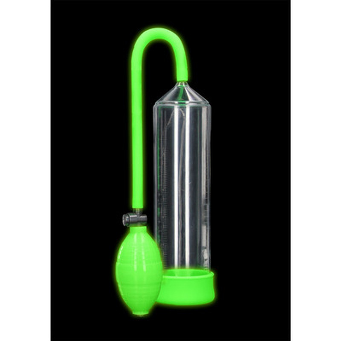 BOMBA PARA O PÉNIS FLUORESCENTE CLASSIC PUMP GLOW IN THE DARK OUCH! 1