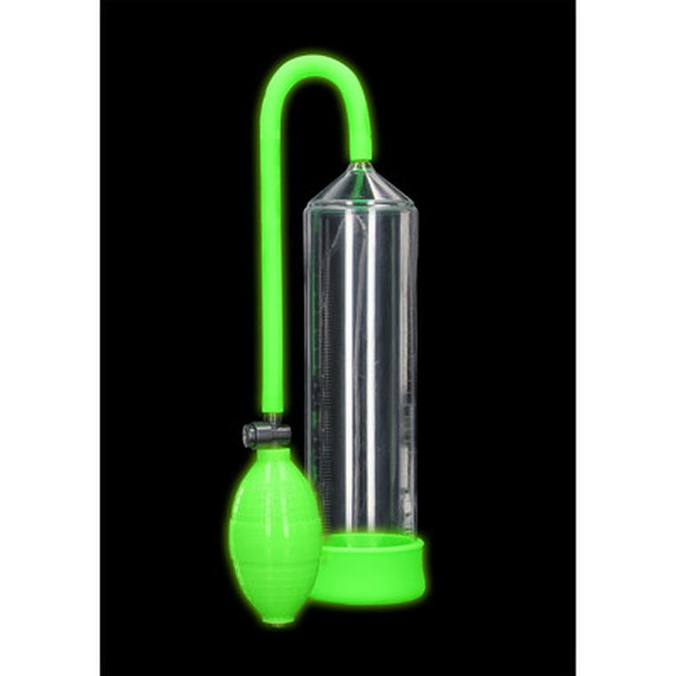 BOMBA PARA O PÉNIS FLUORESCENTE CLASSIC PUMP GLOW IN THE DARK OUCH! 1