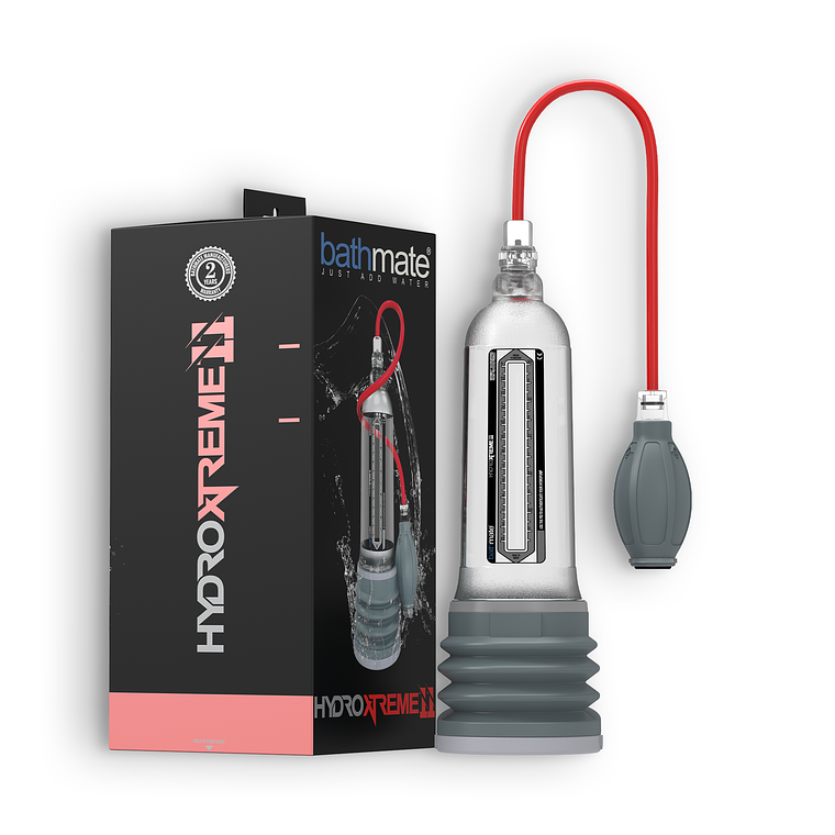 BOMBA PARA O PÉNIS COM ACESSÓRIOS BATHMATE HYDROXTREME 11 TRANSPARENTE 2