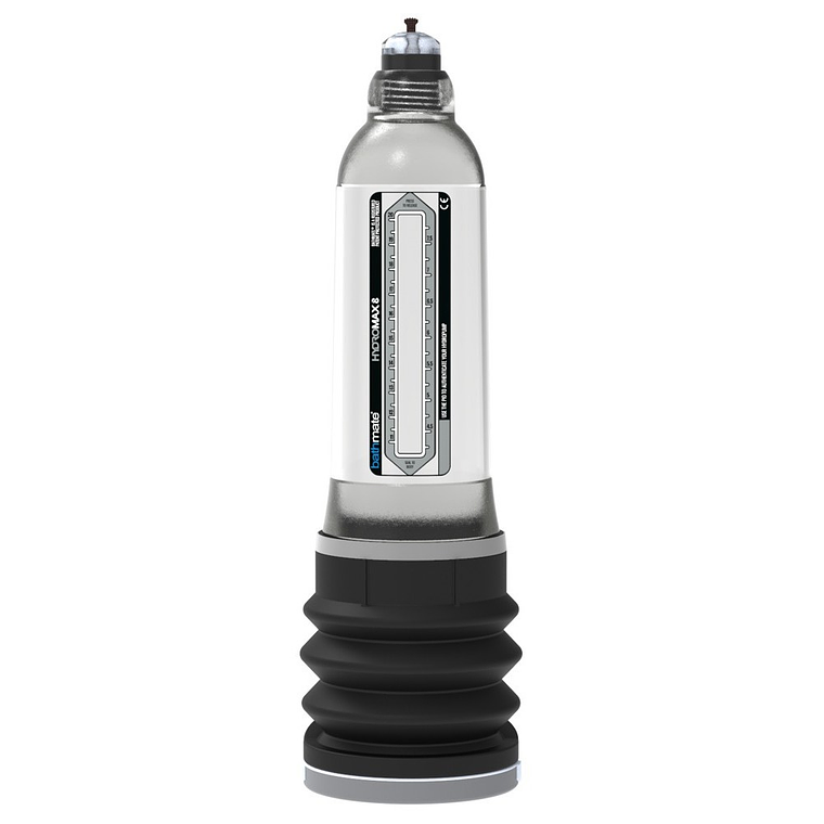 BOMBA PARA PÉNIS HYDROMAX 8 - BATHMATE TRANSPARENTE 1