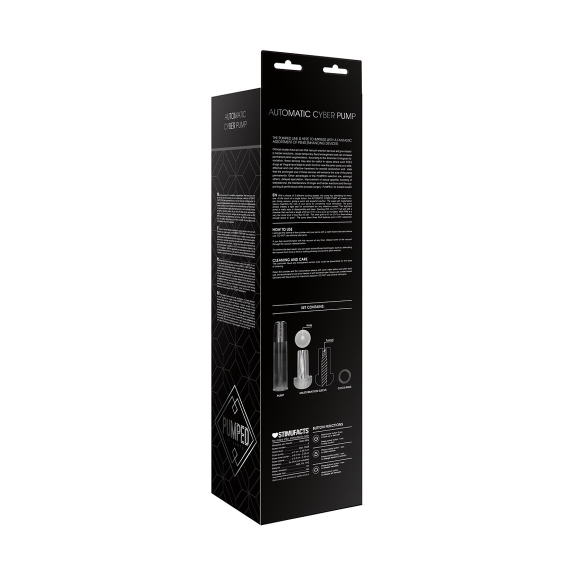 BOMBA AUTOMATIC CYBER PUMP PUMPED 3