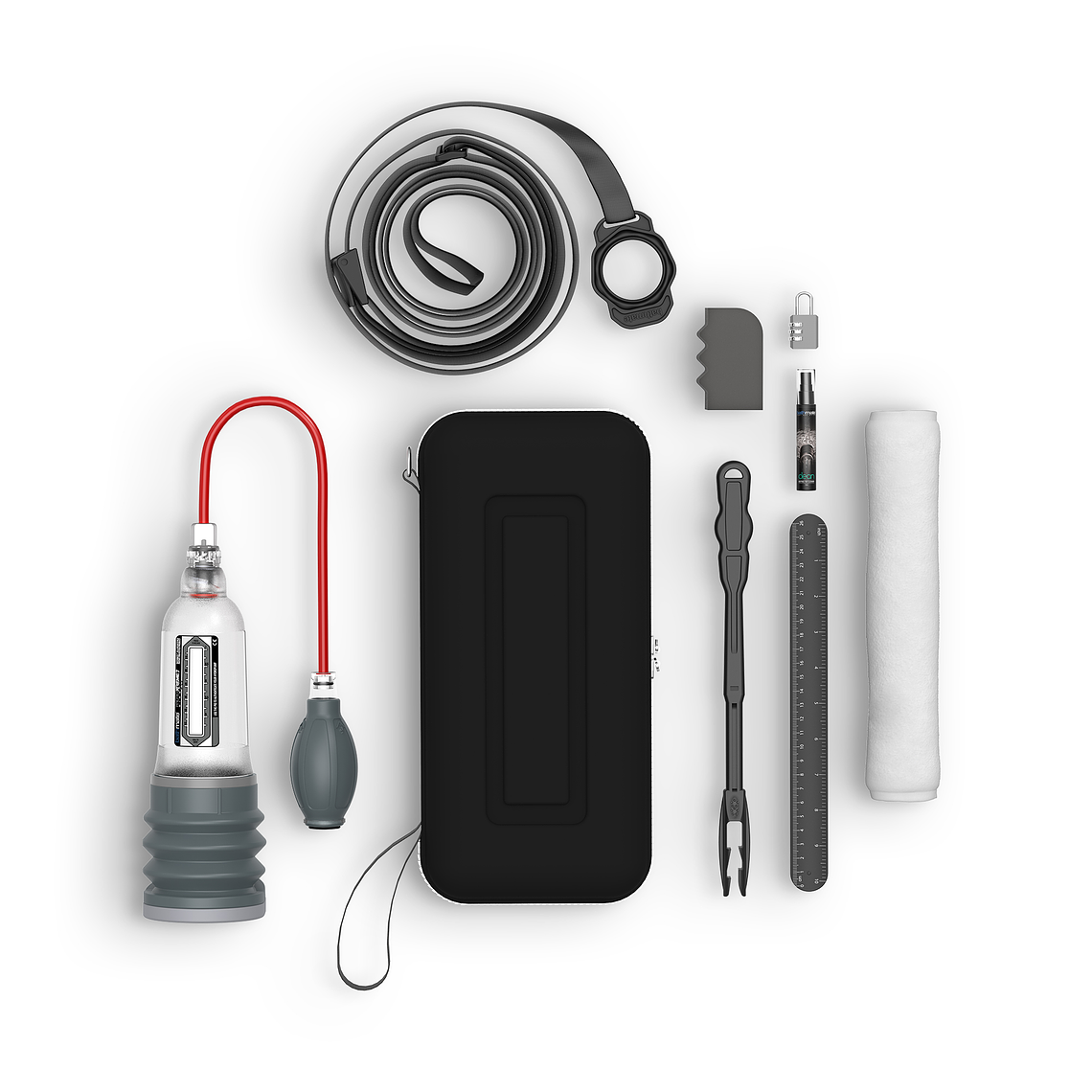 BOMBA PARA O PÉNIS COM ACESSÓRIOS BATHMATE HYDROXTREME 7 WIDE BOY TRANSPARENTE 3