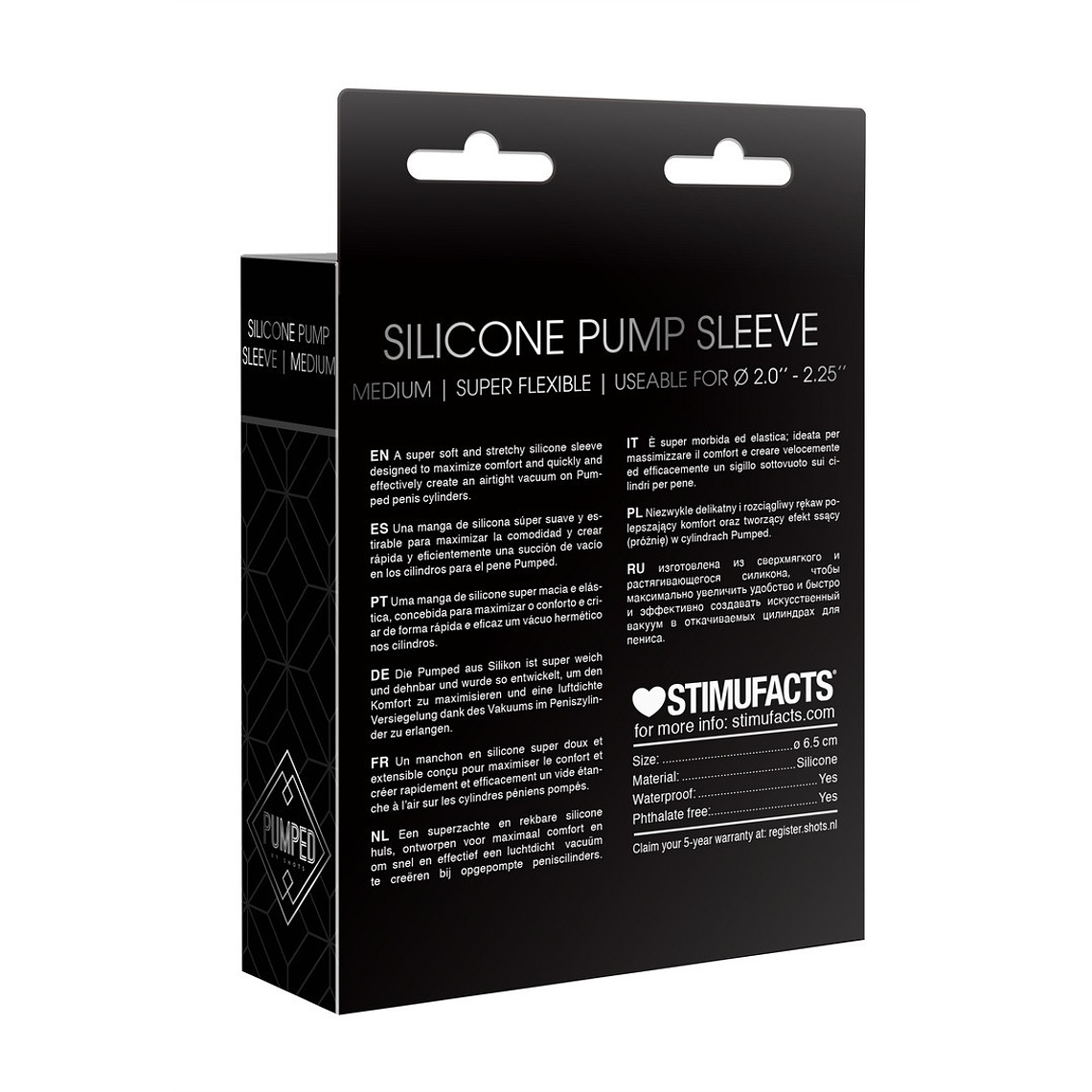 MANGA DE REPOSIÇÃO SILICONE PUMP MEDIUM PUMPED 3