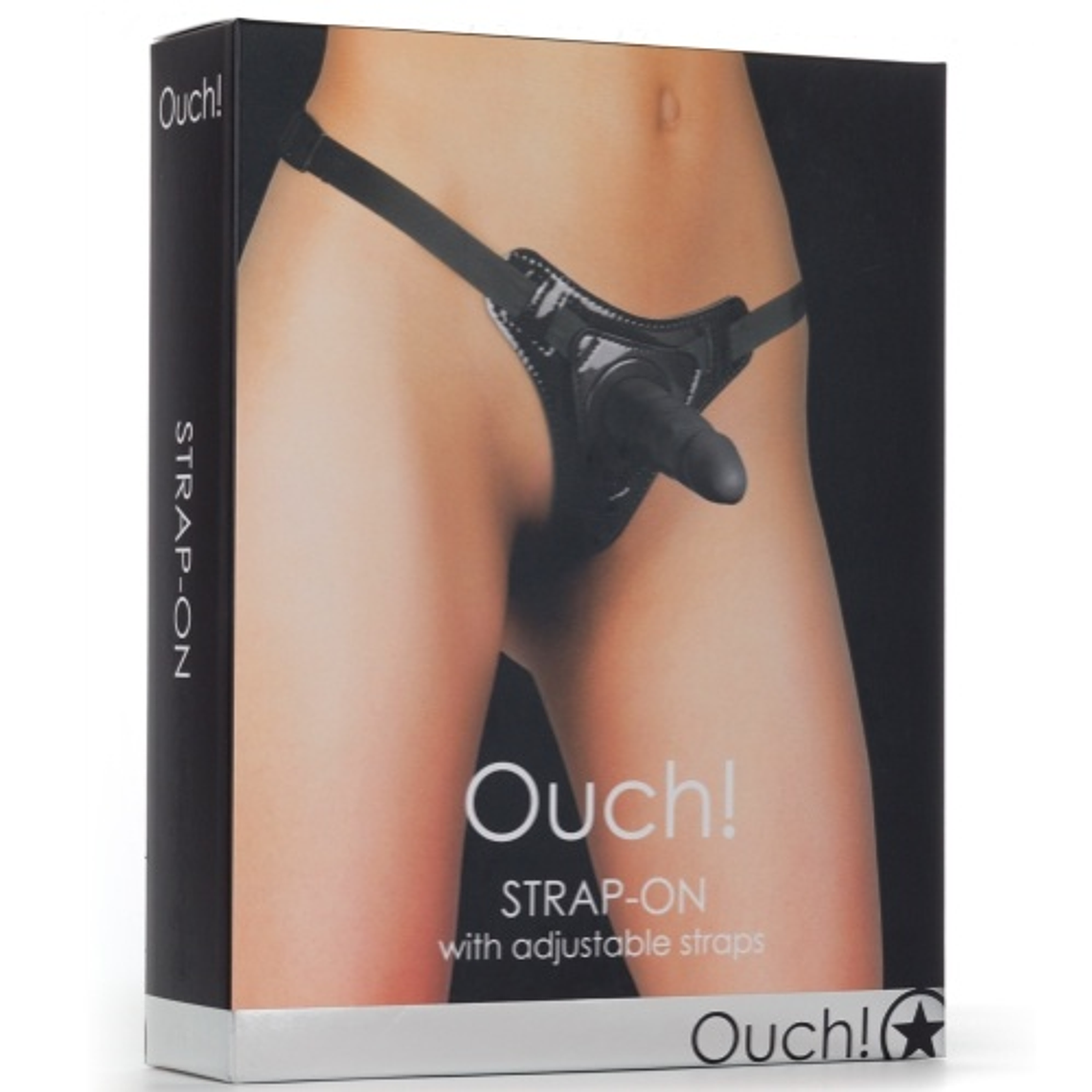 STRAP-ON OUCH! PRETO 2