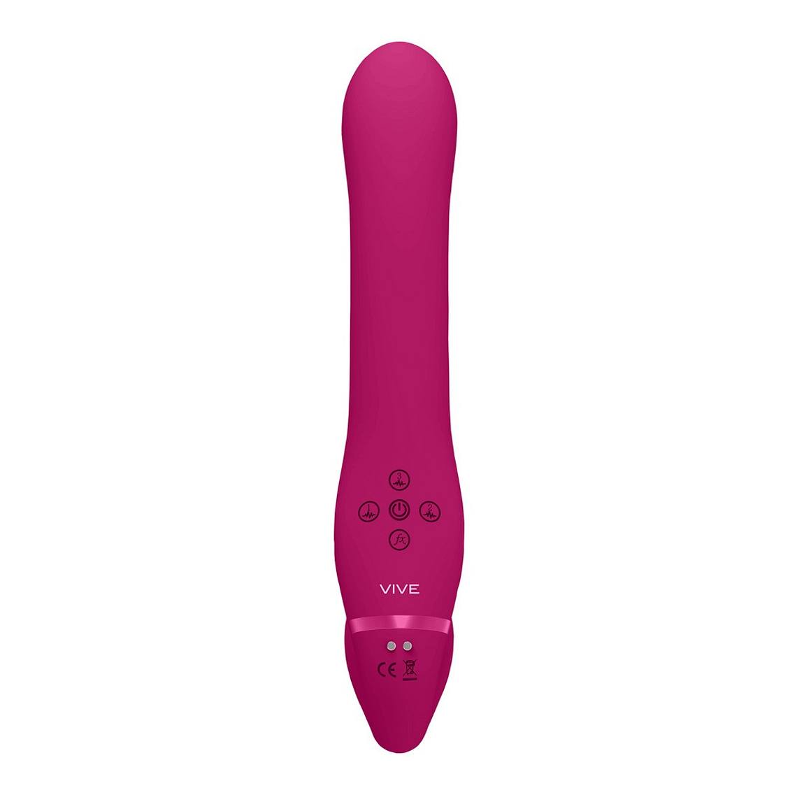 STRAP-ON SEM ARNÊS AI DUAL VIBRATING AIR WAVE TICKLER VIVE 3