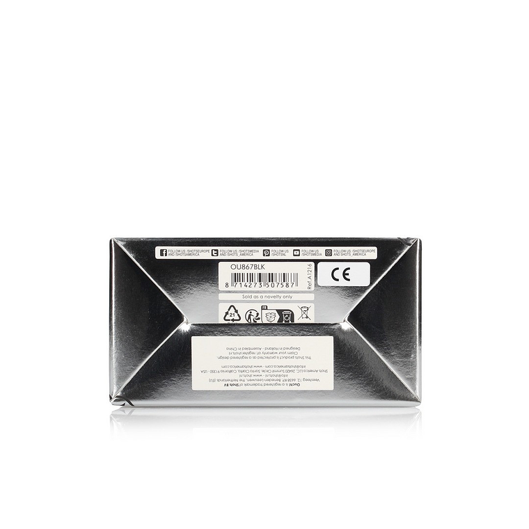 ARNÊS AJUSTÁVEL COM VIBRADOR PRETO OUCH! 4