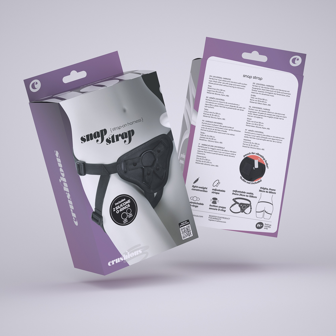 ARNÊS UNIVERSAL SNAP STRAP CRUSHIOUS 14