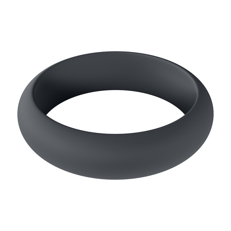 ANEL PARA O PÉNIS EM SILICONE WIDE O XL 50MM PRETO LEVELZ 1