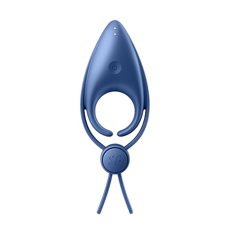 ANEL VIBRATÓRIO SNIPER SATISFYER AZUL 2