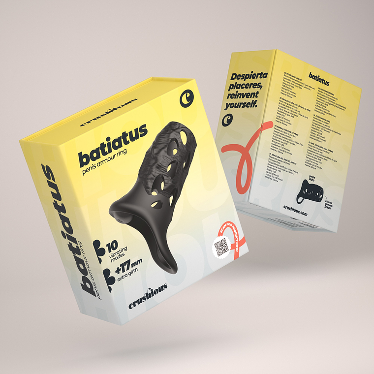 BATIATUS ANEL ARMADURA PARA O PÉNIS CRUSHIOUS 10