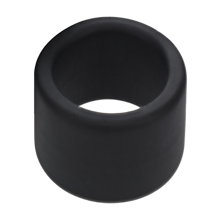 EXTENSOR DE TESTÍCULOS EM SILICONE LÍQUIDO L 34MM PRETO LEVELZ 1