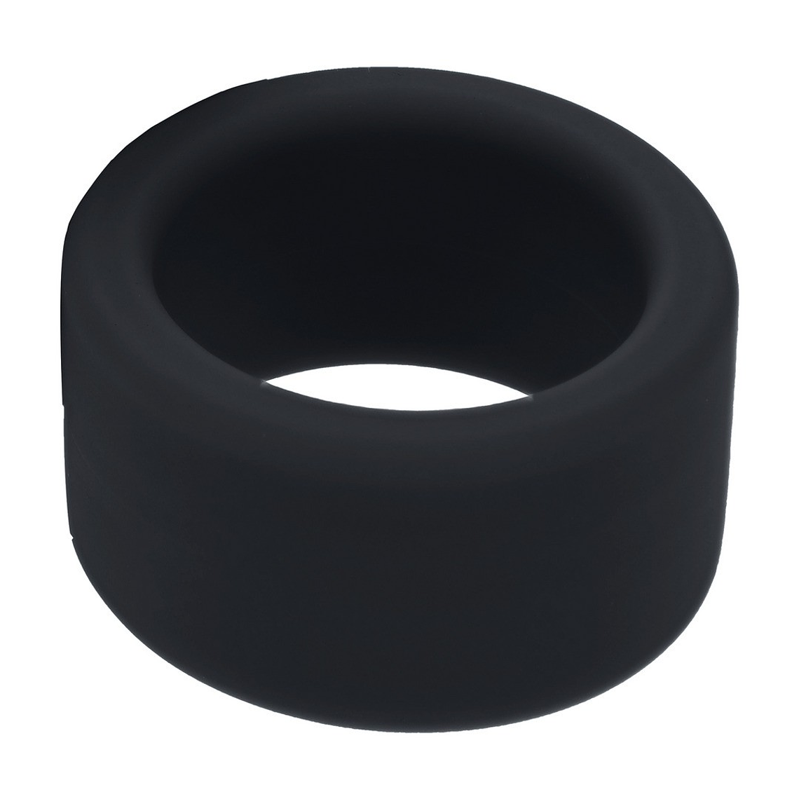 EXTENSOR DE TESTÍCULOS EM SILICONE LÍQUIDO M  34MM PRETO LEVELZ 1