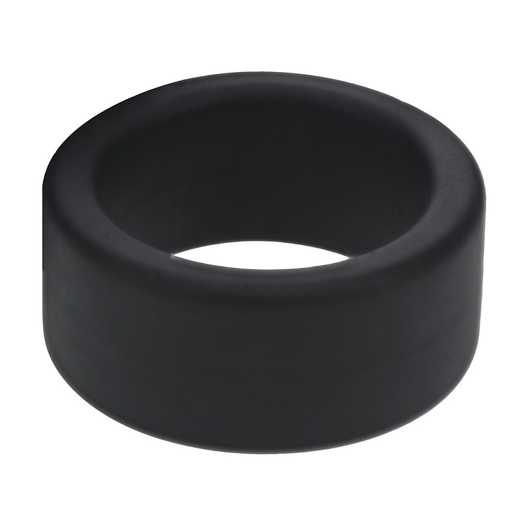 EXTENSOR DE TESTÍCULOS EM SILICONE LÍQUIDO S 34MM PRETO LEVELZ 1