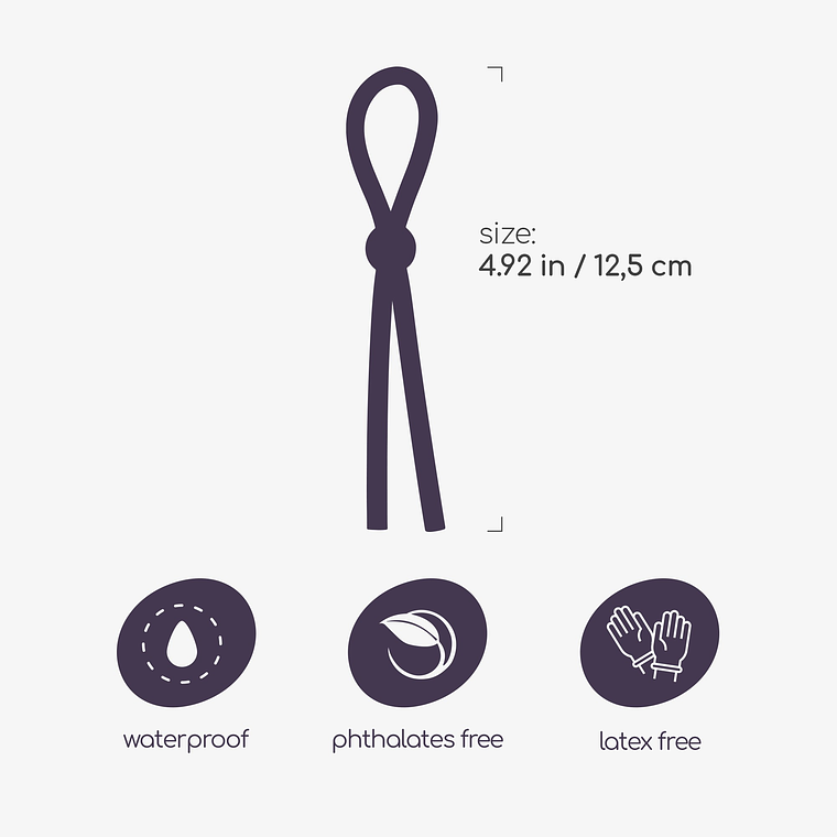 DALTONS CONJUNTO DE ANÉIS DE SILICONE PARA O PÉNIS CRUSHIOUS 8