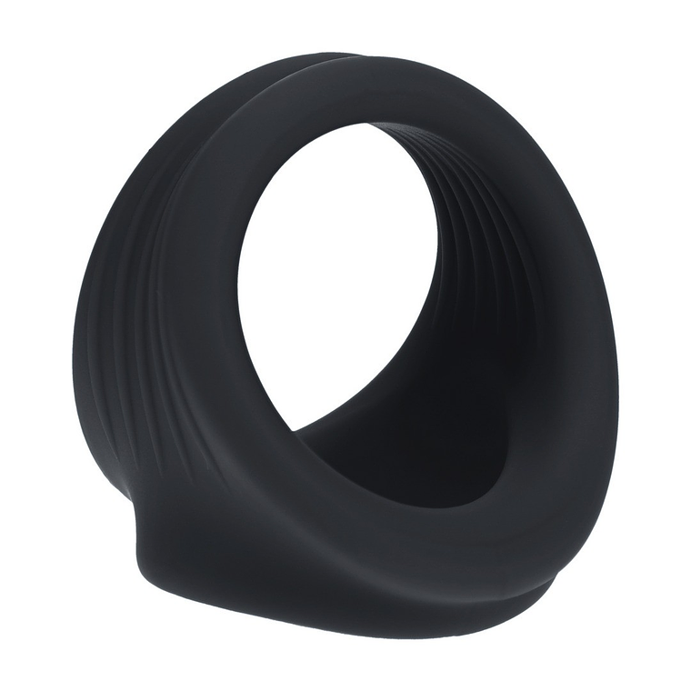 ANEL PARA O PÉNIS E TESTÍCULOS PRETO LEVELZ  1