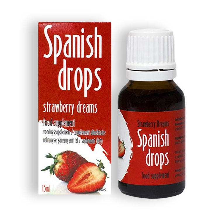 GOTAS SPANISH DROPS MORANGO 15ML 1