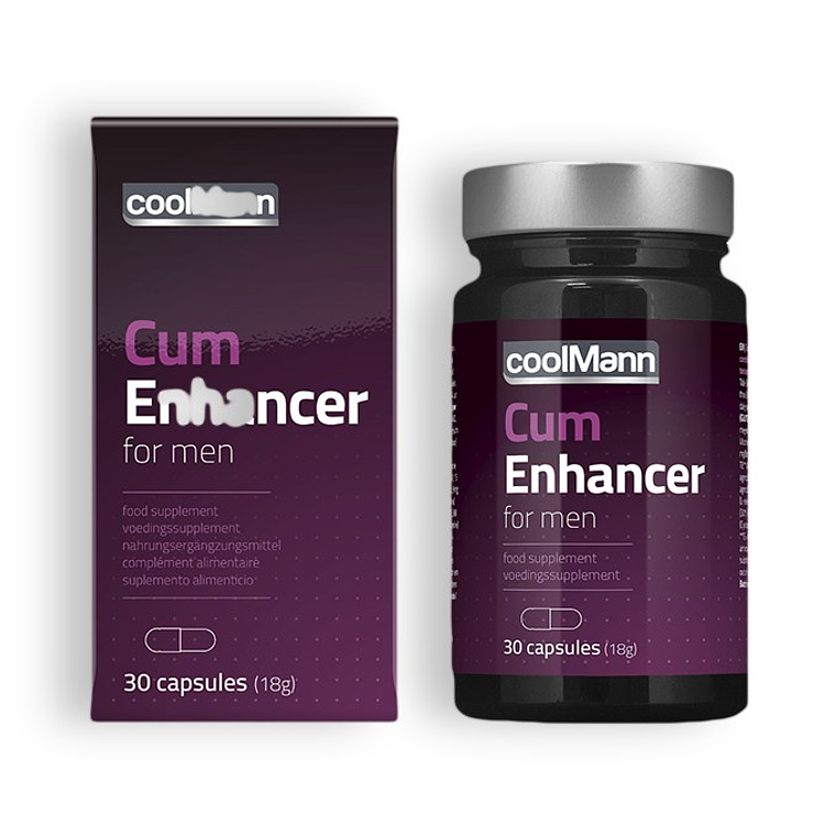 VOLUMIZADOR DE ESPERMA COOLMANN CUM ENHANCER 30 CÁPSULAS 1