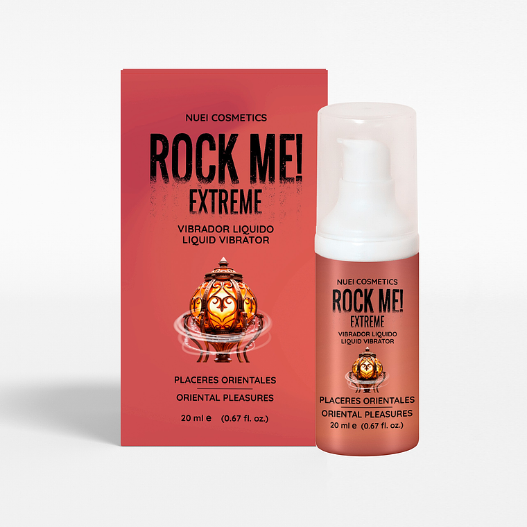 ROCK ME! VIBRADOR LÍQUIDO PRAZERES ORIENTAIS 20ML NUEI 1