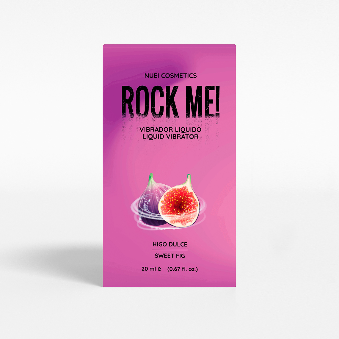 ROCK ME! VIBRADOR LÍQUIDO FIGO DOCE 20ML NUEI 2