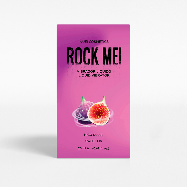 ROCK ME! VIBRADOR LÍQUIDO FIGO DOCE 20ML NUEI 2