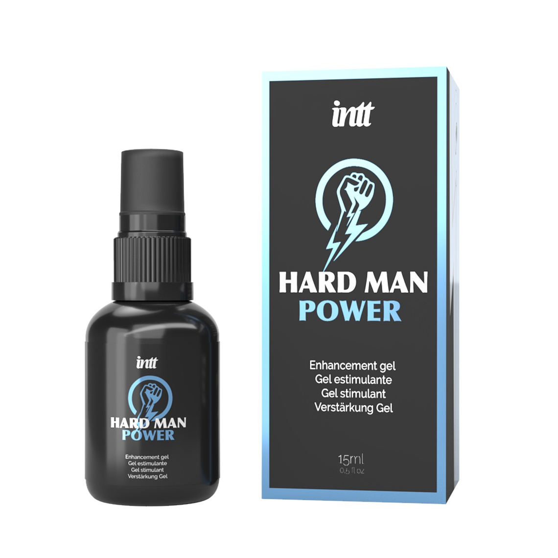 GEL ESTIMULANTE PARA HOMEM HARD MAN POWER INTT 15ML 2