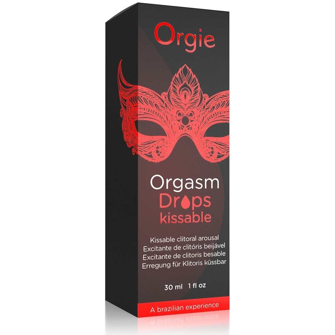 GOTAS BEIJÁVEIS ORGASM DROPS KISSABLE 30ML ORGIE 2
